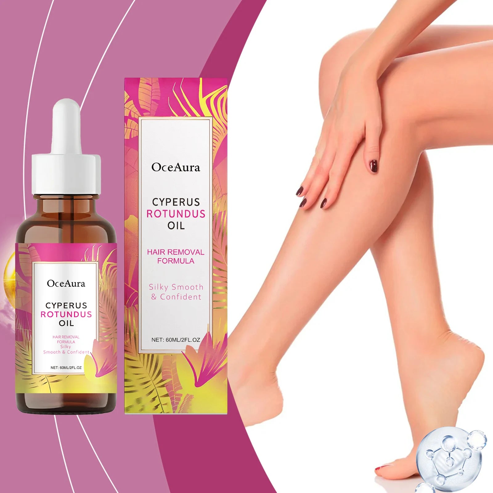 Cyperus Rotundus Permanent Hair Inhibitor Oil